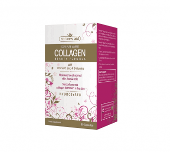 Natures Aid Collagen Beauty Formula 90’s Capsules