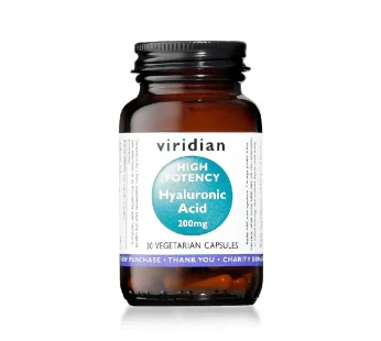 Viridian High Potency Hyaluronic Acid 200mg 30’s Capsules