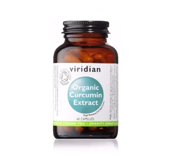 Viridian Organic Curcumin Extract 60’s Capsules