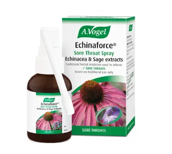 A.vogel Echinaforce Sore Throat Spray for targeted relief from sore throats-30ml